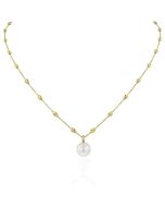 Goldkette Akoya Zuchtperle 18 Karat Gelbgold online kaufen