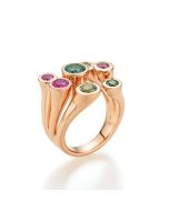 Ring Rosé Edelsteine bunt Markenschmuck online bestellen deutsche Manufaktur