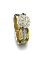 Brillantring kaufen, 585-Gelbgold