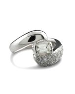 Diamantenring Platin