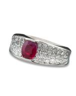 Burma Rubin Ring