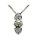 Diamanten Herzen Kette