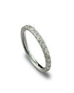 Weißgoldring