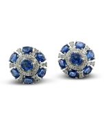 Safir Ohrschmuck günstig