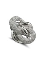 Ring Knoten Diamanten