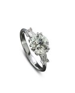 2 Karat Diamant mit guter Expertise