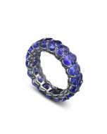 Ring Edelsteine Blau 