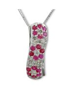 Rubinschmuck rosa pink