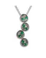 Smaragd Diamant Kette