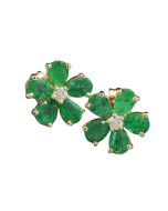 Smaragdohrringe Echtschmuck Webshop sicher bestellen