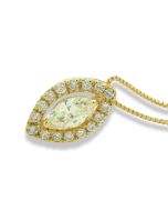 Goldkette Diamantenanhänger online kaufen Diamantschmuck Online-Shop