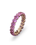 Ring Memory rosa violette Saphire kaufen