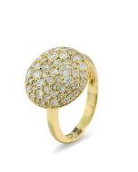 Brillantring 750er Gelbgold Damenring online kaufen
