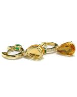 Ohrschmuck mit Edelsteinen in Gold online bestellen
