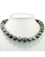 Perlenschmuck Tahitiperle echte Perlenkette Preis bunt farbig silbern grau