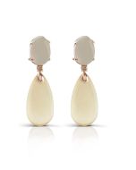 Ohrringe Italien Schmuck Edelsteine lange Hänger