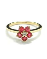 Rubinring Echtgold Juwelier München
