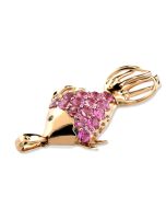 Fisch Guppy Aquarium Schmuck Tierliebhaber Zierfisch Gold
