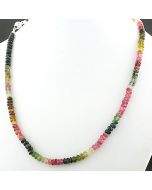 Farbige Edelsteine Kette